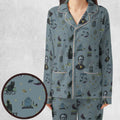The Dark Themed Edgar Allan Poe Pajamas Set
