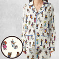 80s Pizza Time Theater Chuck E Cheese Pajamas Set