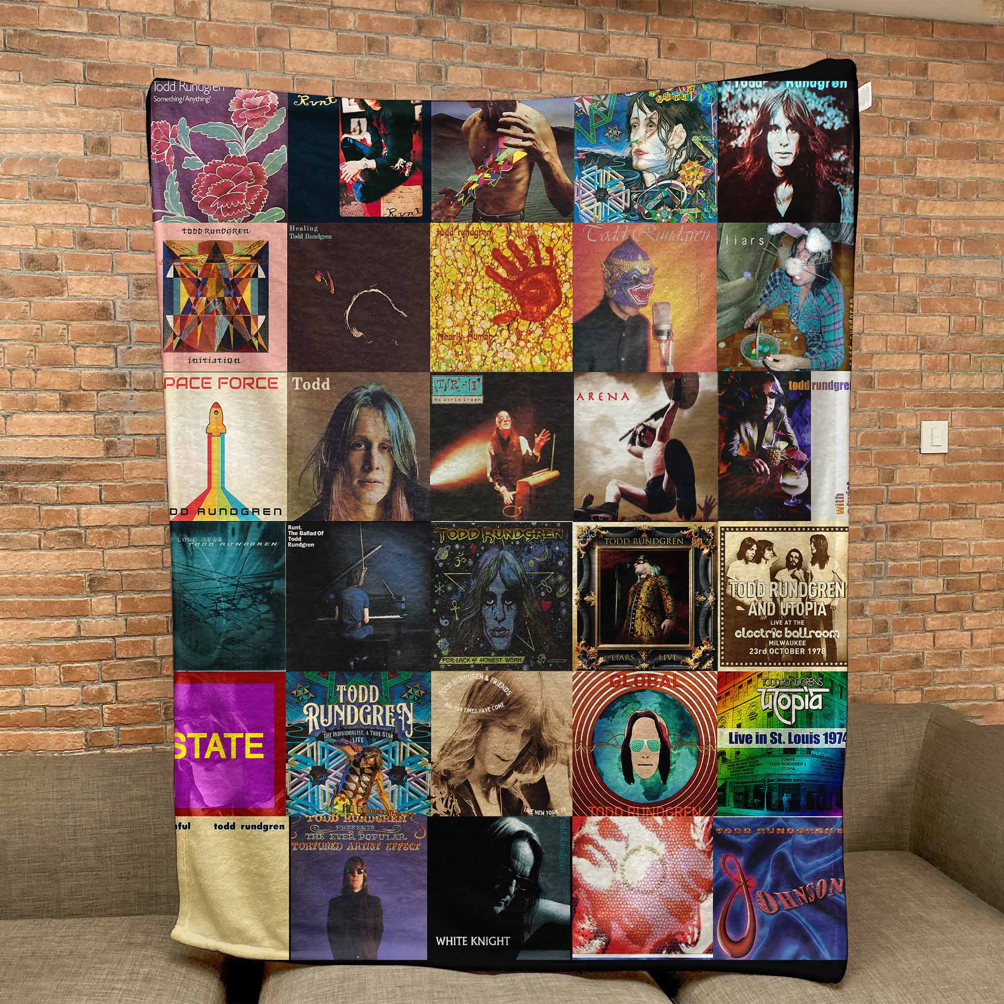Todd Rundgren Sherpa Blanket A Cozy Tribute to a True Visionary