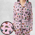 Power Puff Girls Characters Pattern Pajamas Set