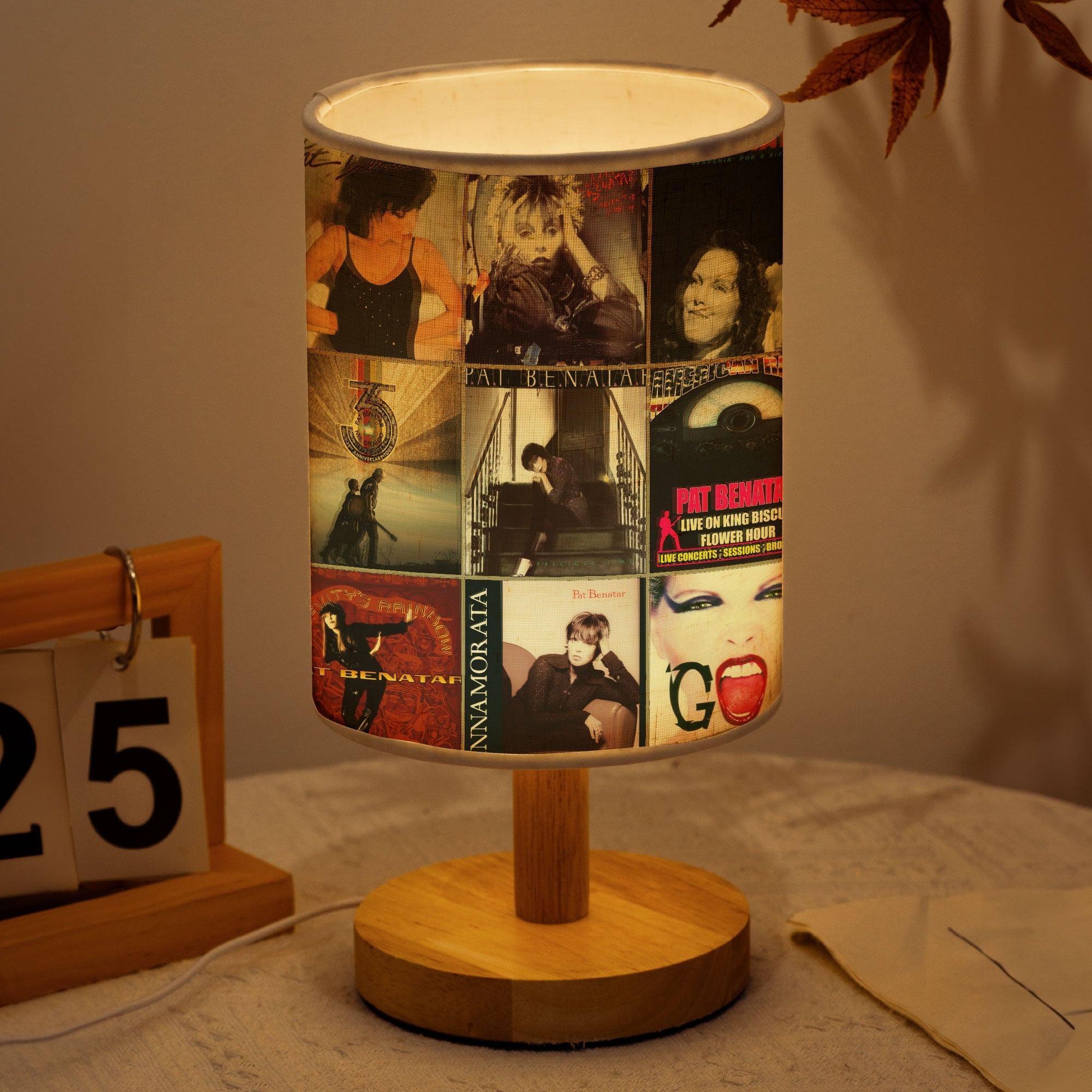Pat Benatar Albums Fabric Lamp Light of Rock ’n’ Roll Passion