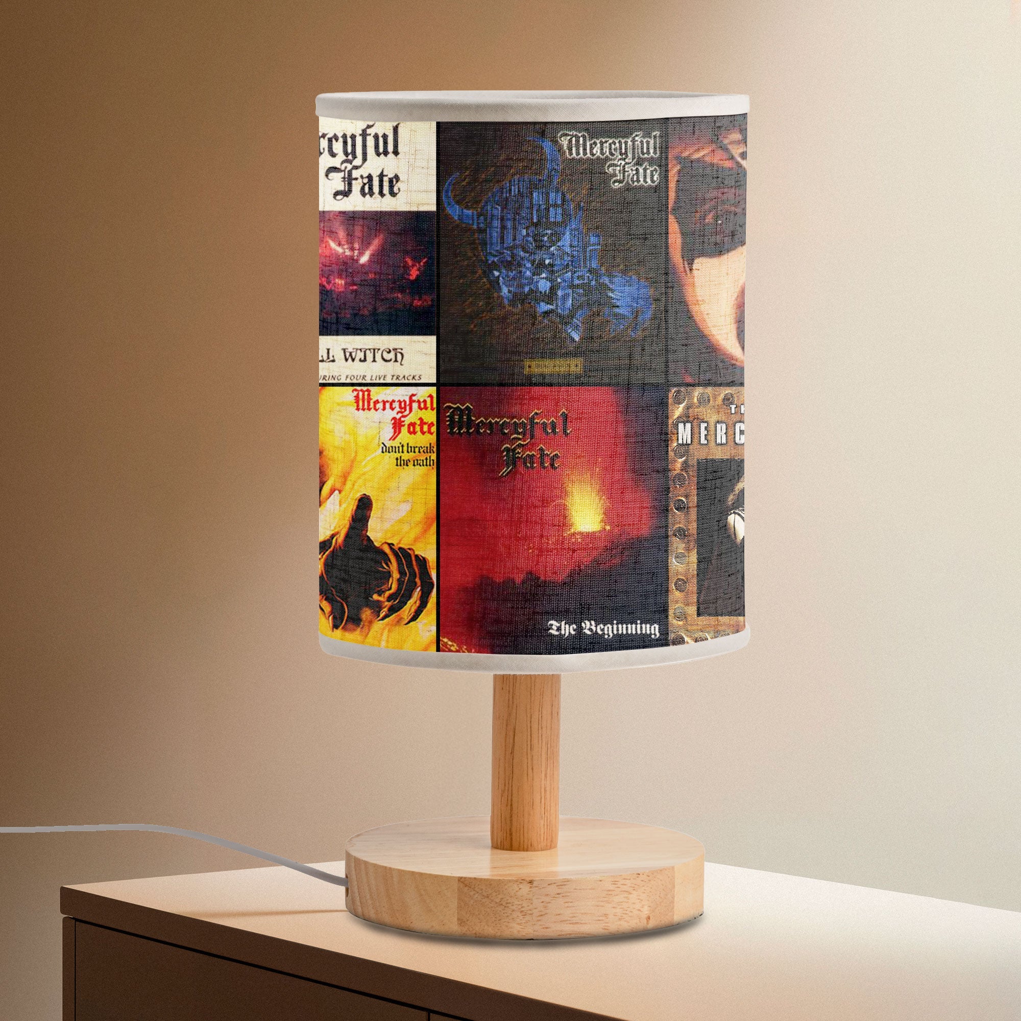 Mercyful Fate Album Cover Lamp Heavy Metal Legends Home Decor