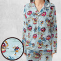 Animal The Muppet Show Drum Tropical Pajamas Set