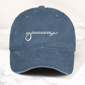 Goose Band Denim Cap Retro Music Fan Merch Cap Gift For Dad (With Box)