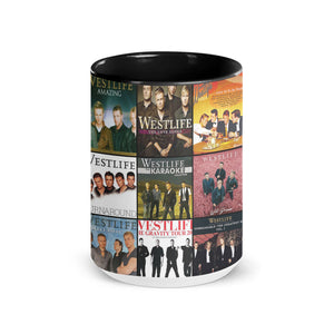Westlife Accent Mug Pop Legends Album Collage Gift