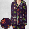 Beast Mode On Monster Masks Pajamas Set