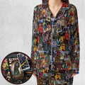 Vintage Horror Pattern Pajamas Set