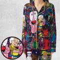 Horror Characters Cowardly Dog Pajamas Set