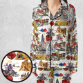 History Of Bedrock Flintstones Pajamas Set