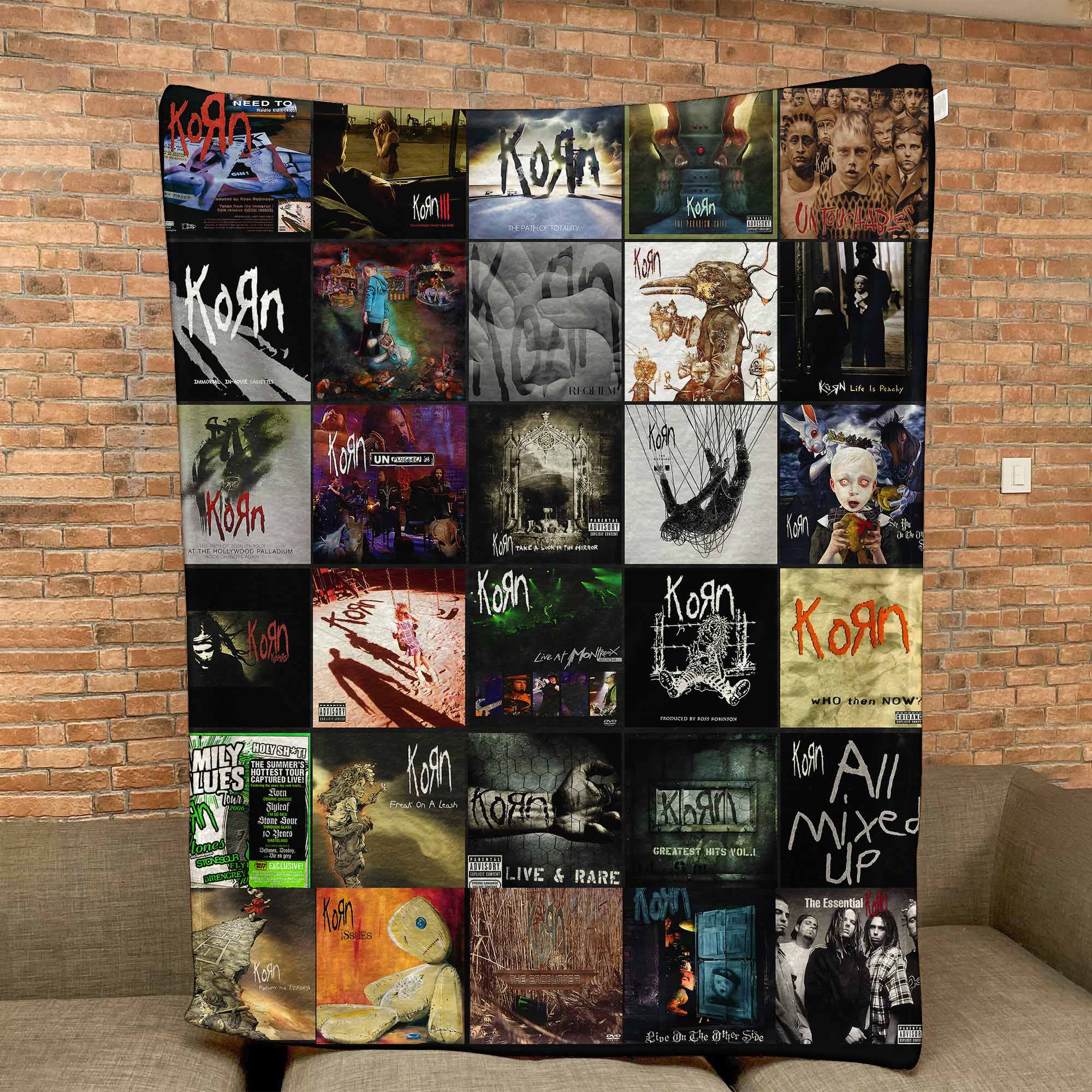 KoRn Sherpa Blanket A Raw, Nostalgic Tribute to Nu-Metal Legends