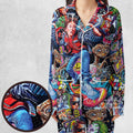 Back To The 80s Pop Culture 80s Movies Characters Pajamas Set