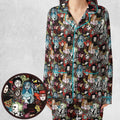 Tim Burton Characters Halloween Pajamas Set