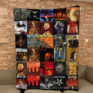Sepultura Sherpa Blanket A Heavy Metal Legacy You Can Feel