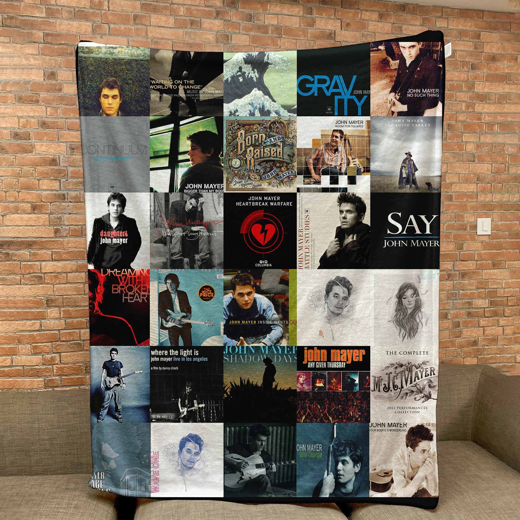 John Mayer Sherpa Blanket A Cozy Tribute to Every Era