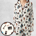 Supernatural Horror Evil Dead Halloween Pajamas Set