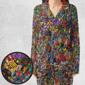 MOTU's Characters Figure Pattern He-man and The Masters of The Universe Pajamas Set