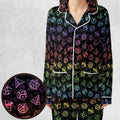 DnD Rainbow Dice Set Pattern Pajamas Set