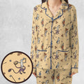 The Medieval Marginalia Killer Rabbit Monty Python Pajamas Set