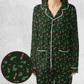 Funny Plants Pattern Pajamas Set
