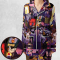80s Cartoon Inspector Gadget Collage Pajamas Set
