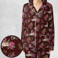 Slimer Ecto-1 Proton Pack Floral Ghostbusters Pajamas Set