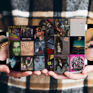 Alice Cooper Accent Mug Classic Album Cover Collage Gift
