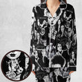 Horror Ladies Slay Collage Classic Horror Movies Pajamas Set