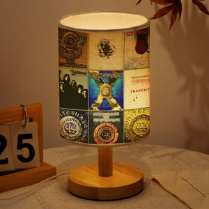 Whitesnake Albums Fabric Lamp Serpentine Rock Glow
