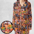 The Big Lebowski Painting Pattern Pajamas Set
