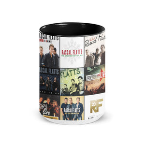 Rascal Flatts Accent Mug Country Hitmakers Album Cover Collage Gift