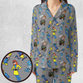 70s Saturday Morning Superhero Cartoon Pajamas Set