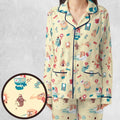 Ren and Stimpy Pattern Pajamas Set