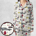 Back to the Future Pattern Pajamas Set
