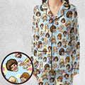 Retro TV The Brady Bunch Characters Pajamas Set