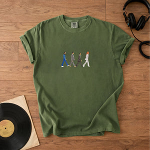 The Beatles Band Abbey Road Comfort Tee Classic Album Graphic Shirt