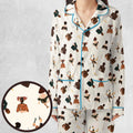 Clue The Movie Characters Pattern Pajamas Set