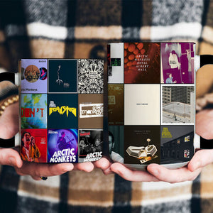 Arctic Monkeys Accent Mug Classic Album Cover Collage Gift