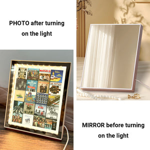 The Beatles Acrylic Light Mirror Dual-Mode Music Legend Gift