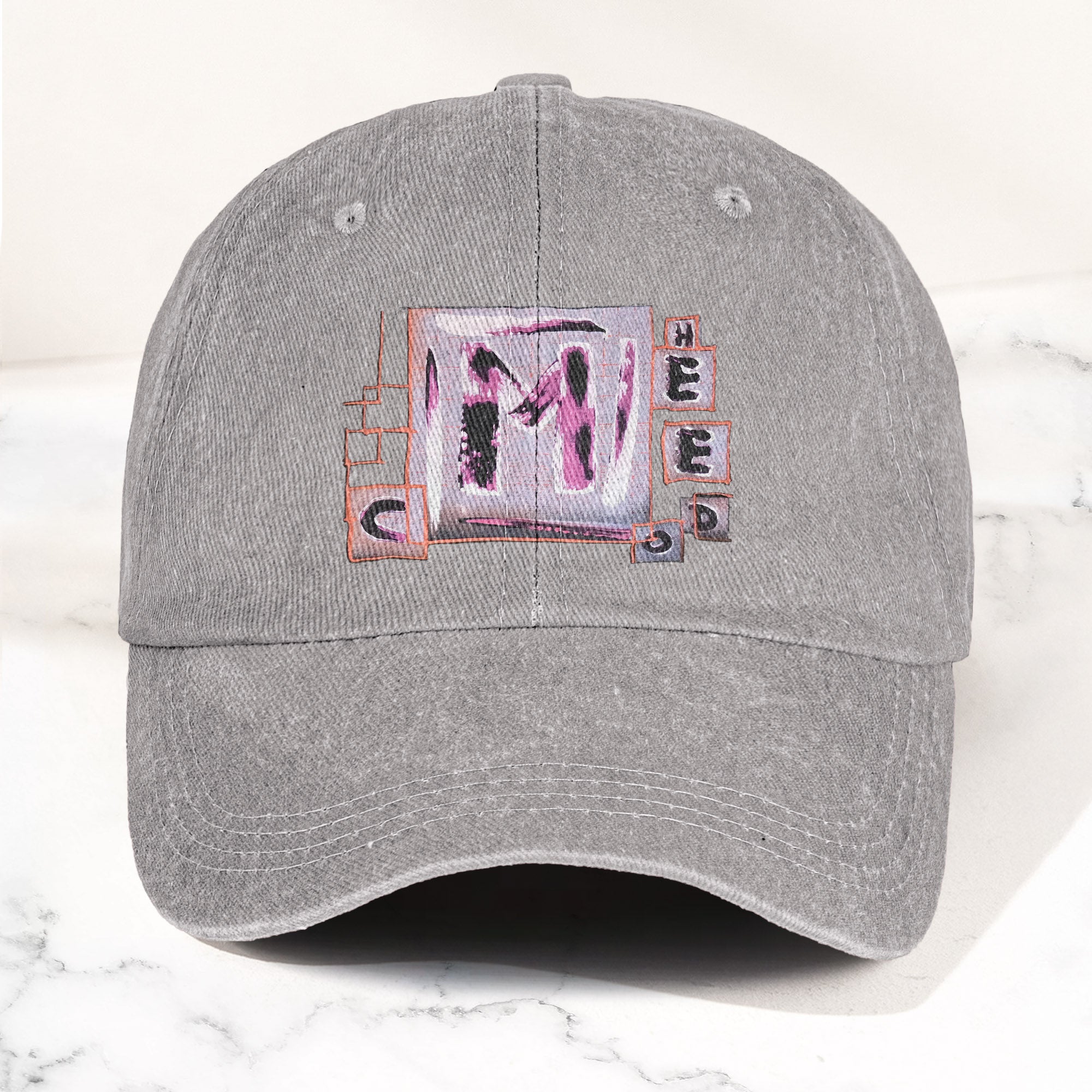 1990's Depeche Mode Rare! 1994 Tour Concert Denim Cap Vintage Music Merch Gift for Dad (With Box)