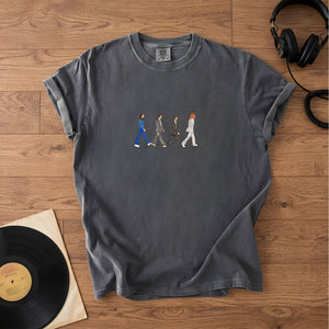 The Beatles Band Abbey Road Comfort Tee Classic Album Graphic Shirt