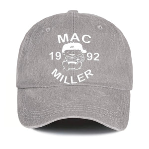 Mac Miller Denim Dad Cap 1992 Baby Logo Tribute Design ( With BOX)