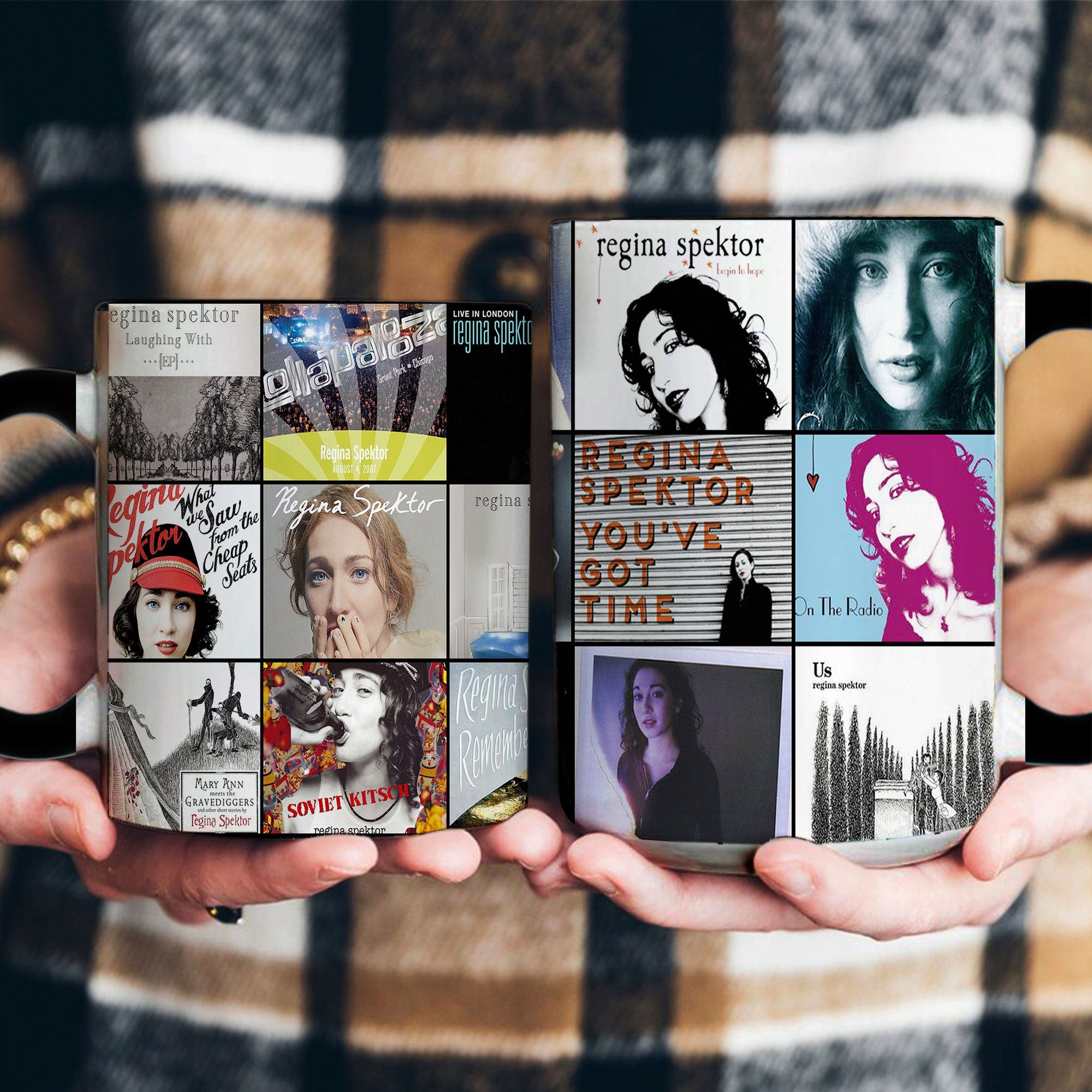 Regina Spektor Accent Mug Indie Icon Album Cover Collage Gift