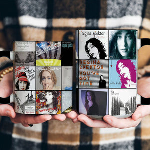Regina Spektor Accent Mug Indie Icon Album Cover Collage Gift