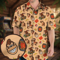 Retro Gaming Donkey Kong Hawaiian Shirt
