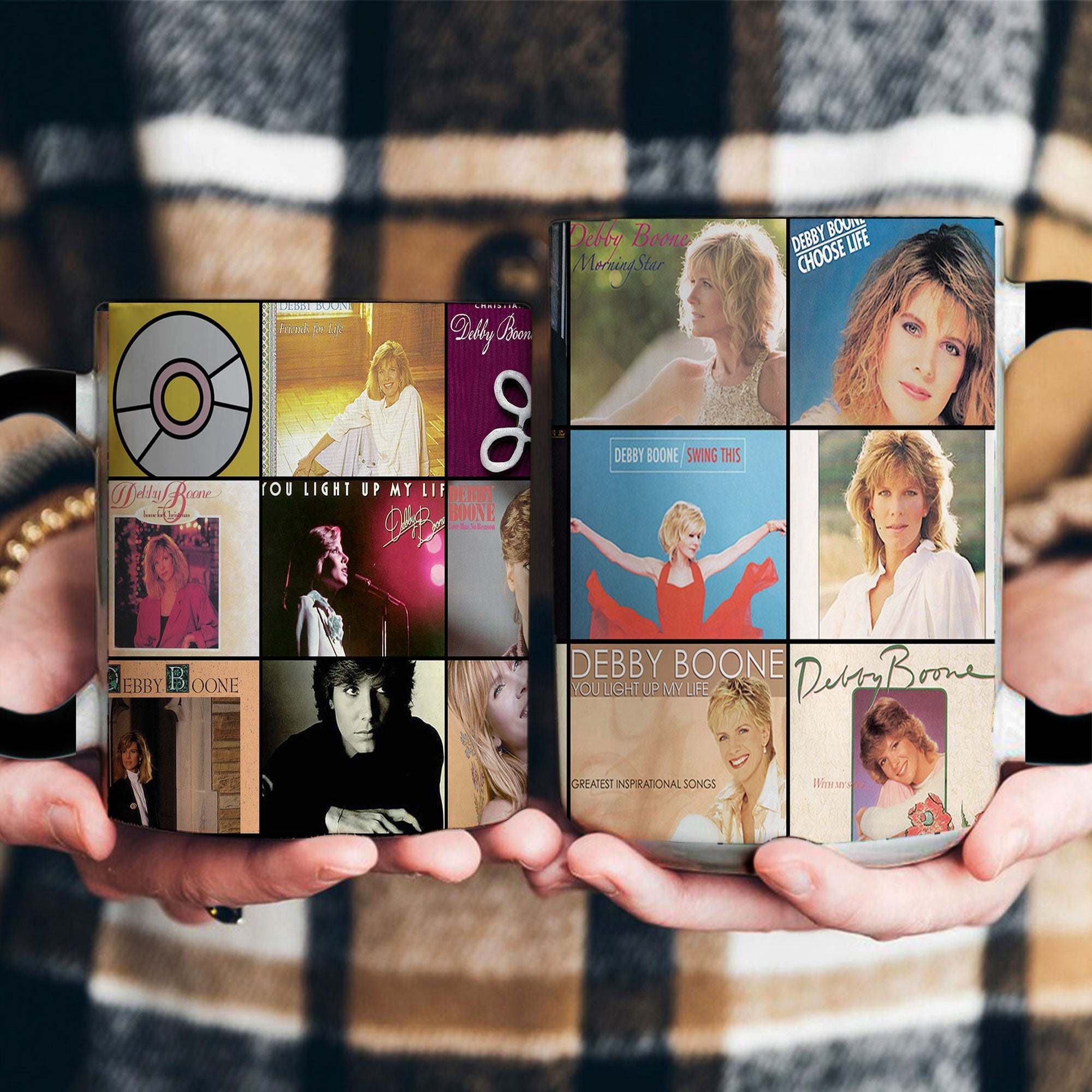 Debby Boone Accent Mug Classic Album Cover Collage Gift
