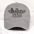 The Beatles Band Logo 1960 Denim Cap Vintage Dad Cap Gift For Dad (With Box)