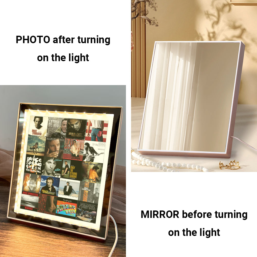 Bruce Springsteen Acrylic Light Mirror Dual-Mode Rock Legend Tribute