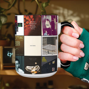 Arctic Monkeys Accent Mug Classic Album Cover Collage Gift
