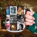 Lady Gaga Accent Mug Pop Icon Album Cover Collage Gift