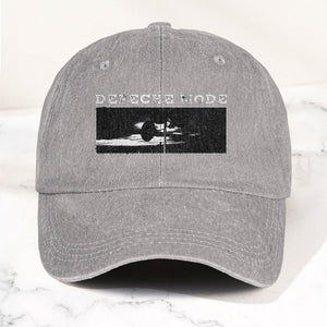 Music for the Masses Denim Cap Retro Depeche Mode Merch Dad Hat (With Box)